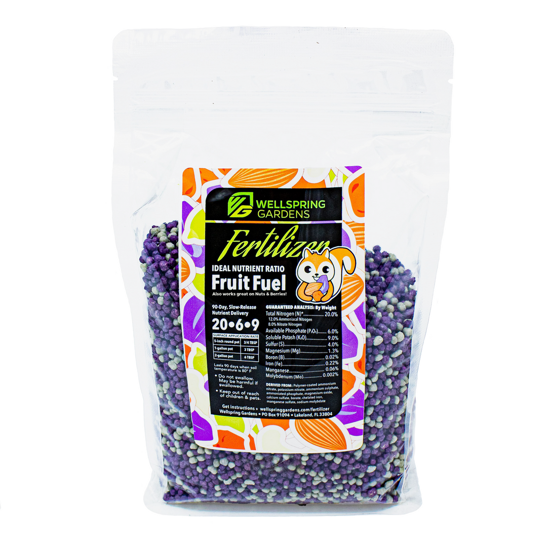 Fruit Fuel Plant Fertilizer - 20-6-9 Blend - (1 or 2 LB bag)