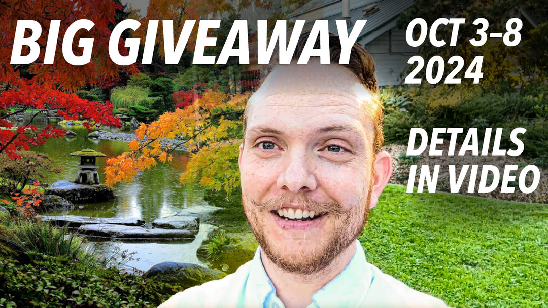 YouTube Gift Card Giveaway: Find the Secret Code in our Seattle Arboretum Tour