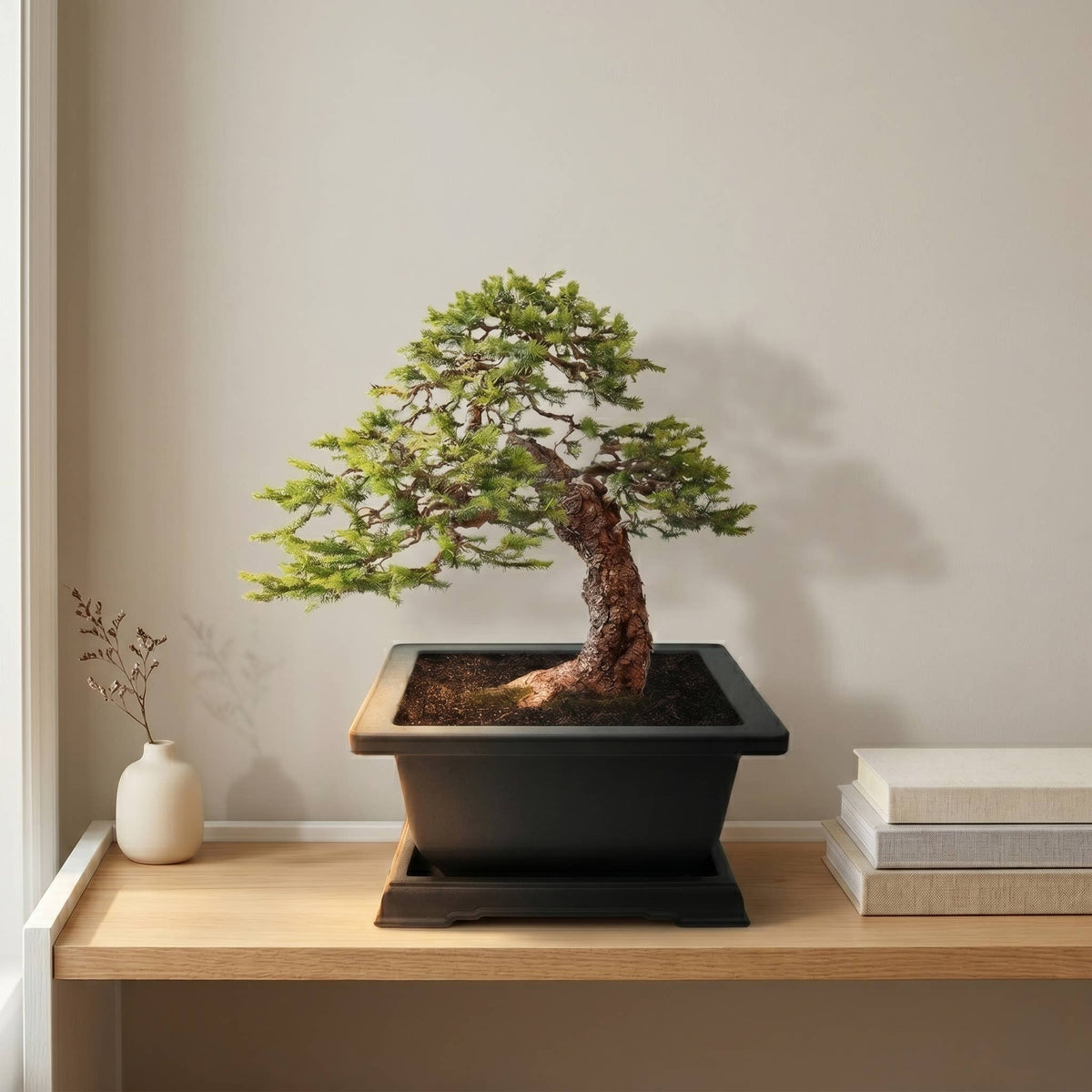 Bonsai Spruce Grow Kit | Planter + Growing medium + Seeds