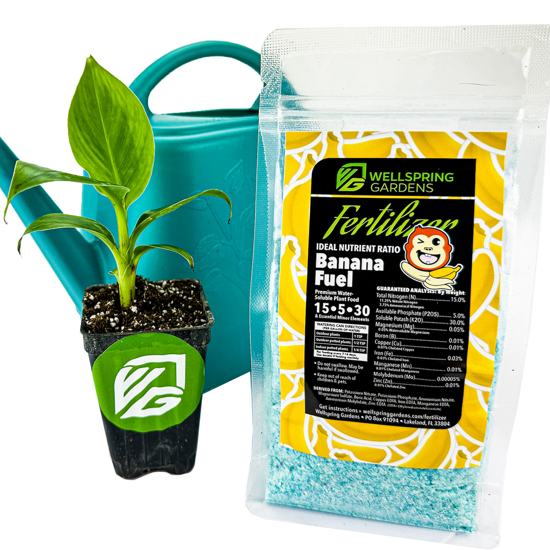 water soluble indoor plant fertilizer Banana Fuel Plant Fertilizer - Water-Soluble 15-5-30 Blend