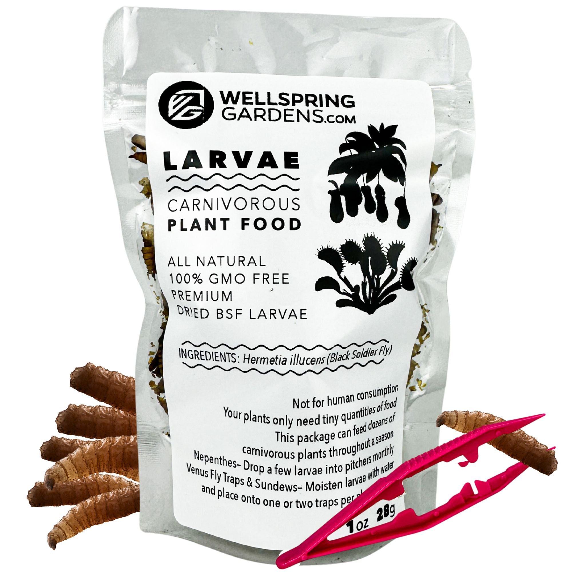 Larvae - Carnivorous Plant Food, 1 OZ