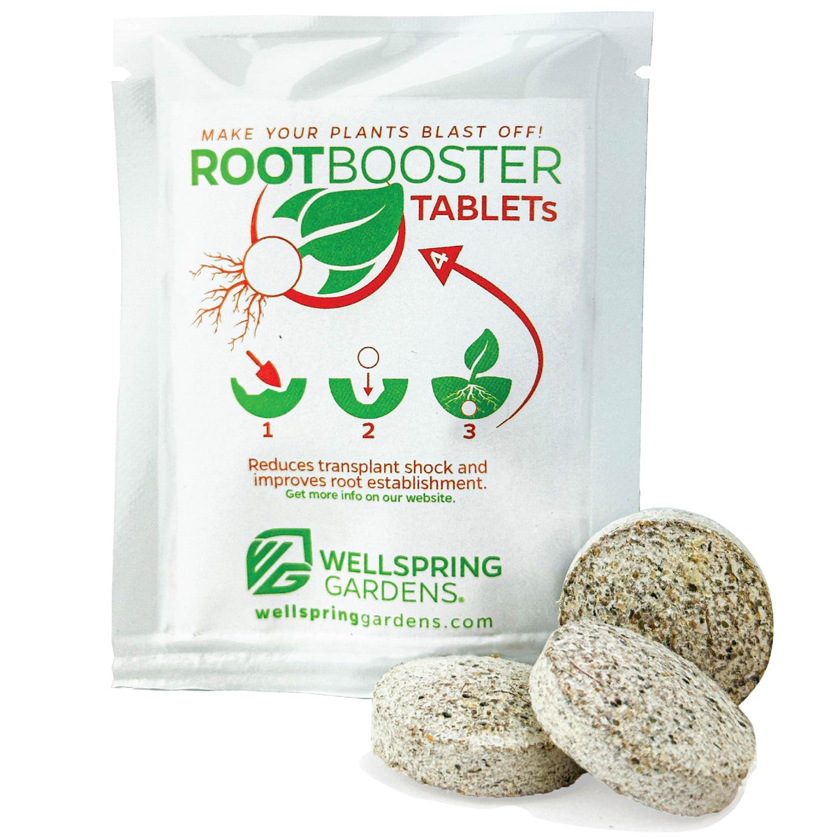 Root Booster Tablets - Reduce transplant shock improve root establishm ...