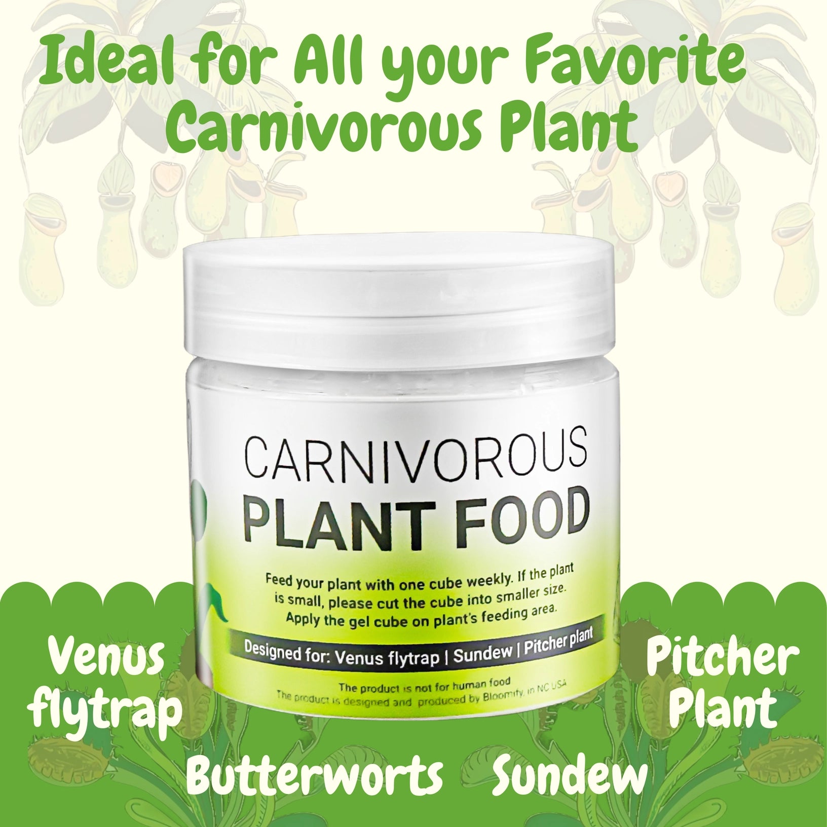 Carnivorous Plant Food, 2.5 OZ