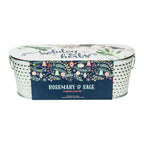 Christmas Herb Grow Kit | Planter + Growing medium + Rosemary & Sage seeds