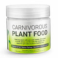 Bloomify Carnivorous Plant Food, 2.5 OZ, includes prey-mimicking gel cubes and instructions for use; designed for Venus flytraps, sundews, and pitcher plants—intended only for plants, not human consumption.
