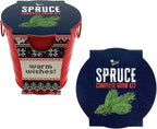 Christmas Tree Grow Kit | Growing medium + Pail + Spruce seed packet