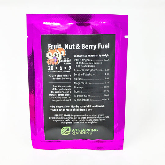 5 plant fuel fertilizers - Single-use variety pack