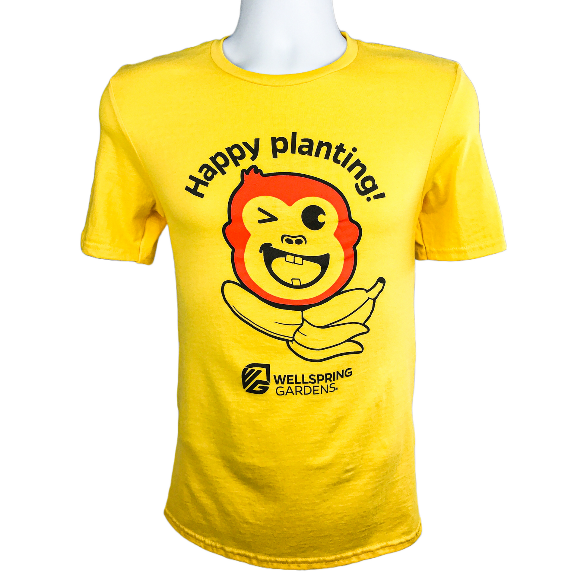 Mekong Monkey 'Happy planting!' T-shirt