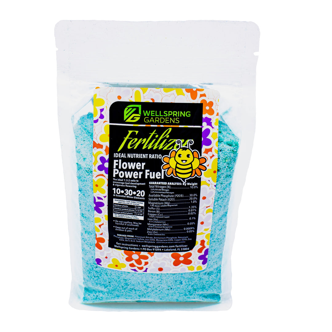 Flower Power Fertilizer - Water-Soluble 10-30-20 Blend - (1 or 2 LB bag)